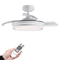 Ventilador 36W con luz LED - Envío desde España