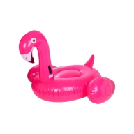 Flamenco inflable con asas dobles.