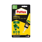 Pegamento Textil Pattex Special, 20 g, transparente y resistente.
