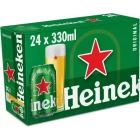 Cerveza Lager Heineken, 24 latas de 330ml