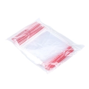 Bolsas transparentes aptas para alimentos, 17x23 cm, 100 unidades