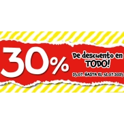 Descuento del 30% en todo TEDI