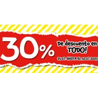 Descuento del 30% en todo TEDI