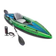 Kayak hinchable INTEK Challenger K1/K2, accesorios incluidos