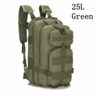 Mochila militar táctica de 25L para aventuras al aire libre