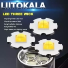 Linterna LED compacta 700mAh portátil.
