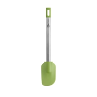 Cuchara Pastelera Verde de Acero Inoxidable y Silicona