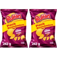 Ruffles Jamón 2x 243g