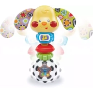 Perrito sonajero electrónico VTech Toby con luces y sonidos