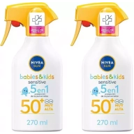 NIVEA Spray FP50+ para Niños y Bebés - 2 Unidades