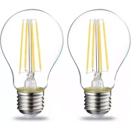 Bombilla LED 7W E27 Edison, Pack de 2 - Amazon Basics