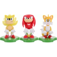 Super Sonic stand para smartphone y auriculares de Sega