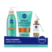 Pack Ahorro Nivea: Exfoliante, Gel Limpiador y Serúm