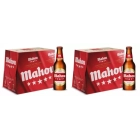 12 Botellas de 25 cl de Mahou 5 Estrellas x2
