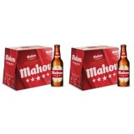 12 Botellas de 25 cl de Mahou 5 Estrellas x2