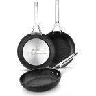 Sartenes de aluminio forjado Monix - Pack de 3 piezas