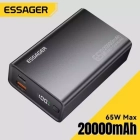 Essager 20000mAh Powerbank 65W de alta capacidad
