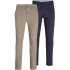 Pantalones chinos Jack & Jones para hombre - Pack de 2
