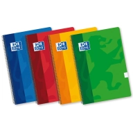 Cuaderno A5 Oxford 80 Hojas Cuadrícula 4x4 Tapas Blandas