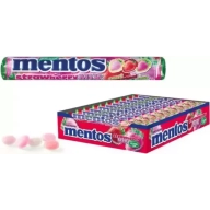 Mentos mix de fresa: Pack de 20 sticks