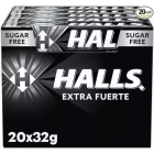 Caramelos Halls extra fuerte, 20x32g