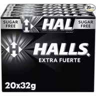 Caramelos Halls extra fuerte, 20x32g
