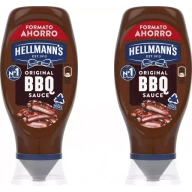 Salsa Barbacoa Hellmann's 2x430ml Bocabajo