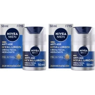Hyaluron Antiedad Nivea Men Crema Hidratante 2x50ml