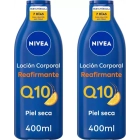Cuidado reafirmante NIVEA Q10 Body Milk 2x400ml