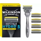 Afeitadora Wilkinson Sword Hydro5 Skin con 5 recambios