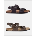 Sandalias marrones Ghita GEOX, nobuk, tallas 41-45, 29,99€