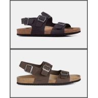 Sandalias marrones Ghita GEOX, nobuk, tallas 41-45, 29,99€