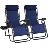 Tumbonas reclinables pack de 2, 112×65×84cm