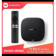 Reproductor Xiaomi TV Box S 4K Ultra HD, 32GB, Wi-Fi 6