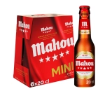 Pack de 6 Botellas de Mahou 5 Estrellas x 20 cl