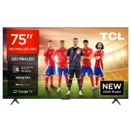 TCL 75Q6C 75” Smart TV QD-Mini LED 4K HDR 1000nits