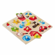 Puzle Encajable de Madera Goula para Niños a Partir de 2 Años