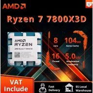 Ryzen 7 7800X3D AM5 sin ventilador de AMD