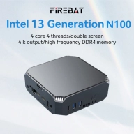 Mini PC FIREBAT AK2 PLUS – Intel N100, 8GB RAM, 256GB SSD