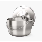 Cacerola de acero inoxidable Quechua 3L para 4 personas