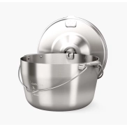 Cacerola de acero inoxidable Quechua 3L para 4 personas