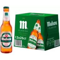 Cerveza Mahou Clásica 25cl - Pack de 12 unidades