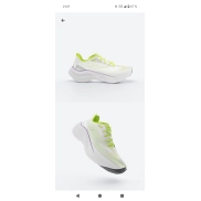 Zapatillas Kiprun KD900.2 Mujer Running Blanco Amarillo