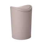 Papelera con Tapa Basculante para Baño | 6L de Capacidad