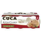 Atún claro en aceite de oliva Cuca, pack 6 x 65gr