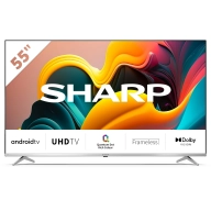 TV QLED 55" Sharp 55FP6EA 4K Ultra HD, Android y Bluetooth