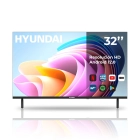 Hyundai 32" Smart TV LED Android 12.0 HD DVBT2-S2 E Negro