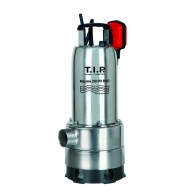 Bomba Sumergible para Aguas Residuales, Plata, Pie Extraíble