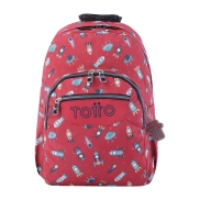 Mochila Unisex TOTTO Acuareles