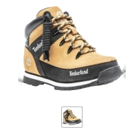 Botines Euro Sprint infantiles Timberland - amarillo y negro